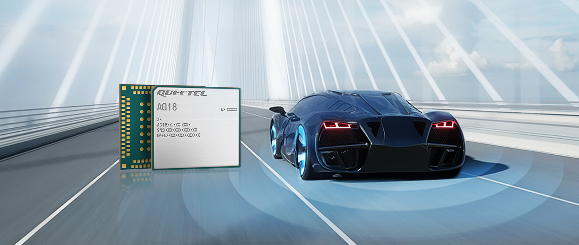 ag凯发旗舰厅发布新一代C-V2X模组AG18，进一步提升驾驶安全与效率